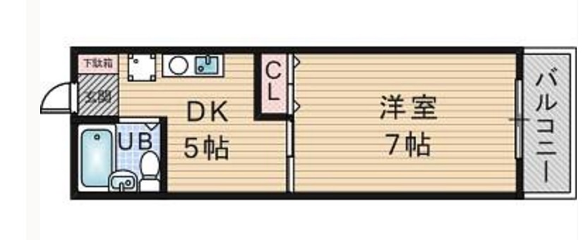 ヴェルドール今津 5F