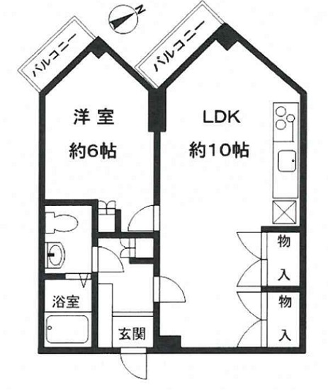 キューブ武庫之荘Ⅶ 3F