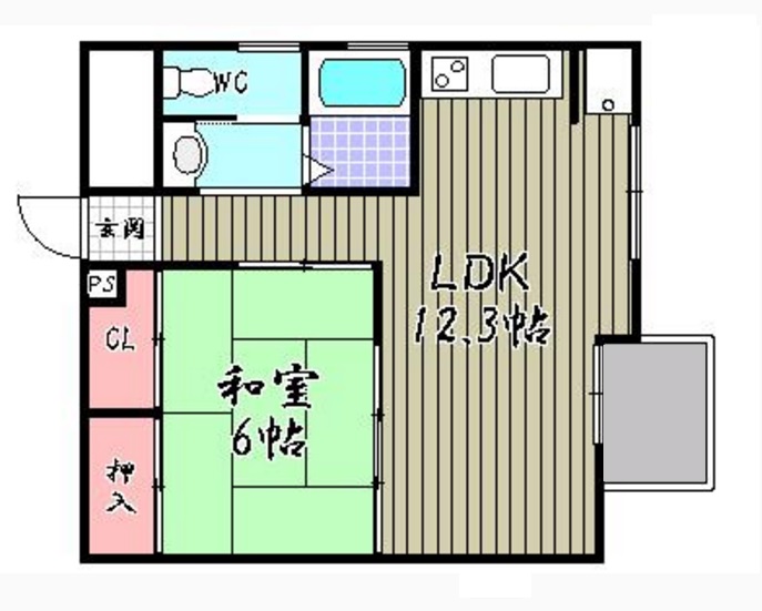 東寺ハイム 807号室